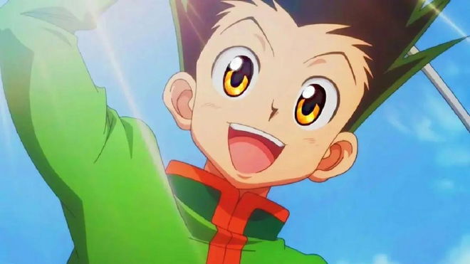 Hunter x Hunter protagonist Gon Freecss smiling