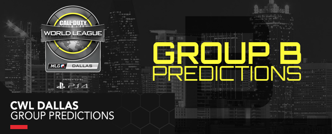 CWL Dallas - Group B Predictions
