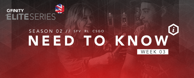 Elite Series Need To Know: Week 3