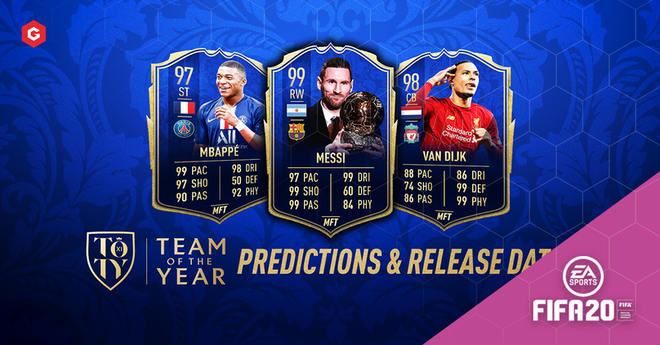 FIFA 20 Ultimate Team: Team of the Year 2019 Prediction & Expected Release Date