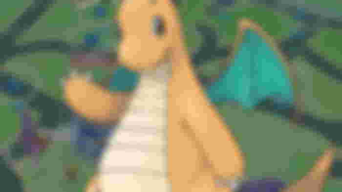 Image of the Pokémon Dragonite, which is a great Pokémon GO Mega Latios counter.