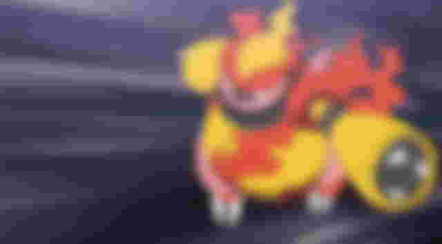 Image from Pokemon Sword And Shield: Isle of Armor - How To Evolve Magmar Into Magmortar