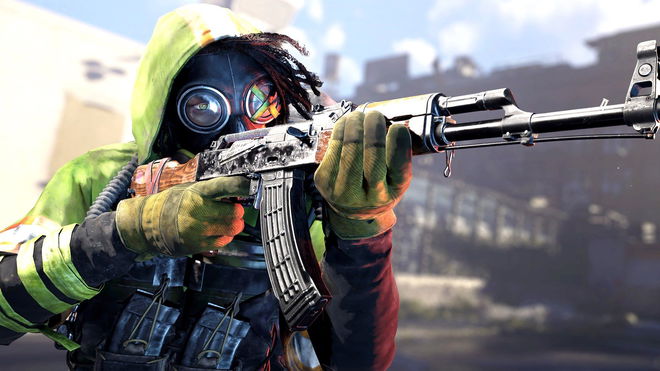 XDefiant The Division user holding an assault rifle 