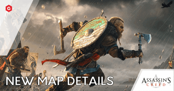 Assassin's Creed Valhalla: New Map Details Reveal Multiple Kingdoms