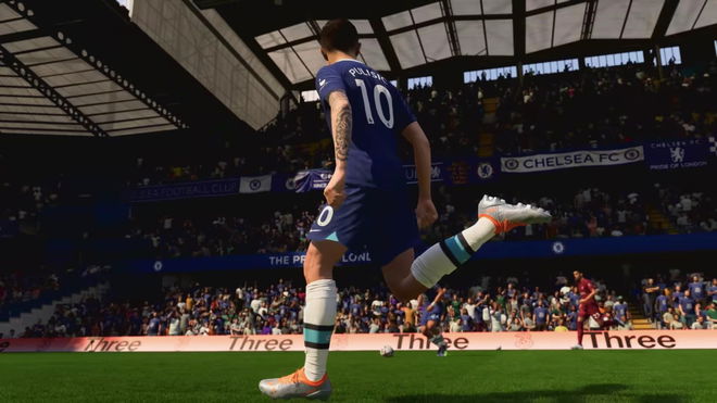 Image of Christian Pulisic running in FIFA 23.
