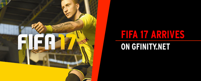 FIFA 17 Arrives on Gfinity.net
