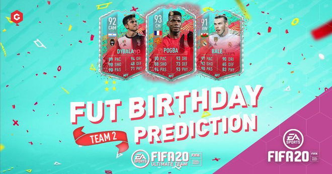 FIFA 20 FUT Birthday Team 2: Player Predictions, Cards And Upgrades