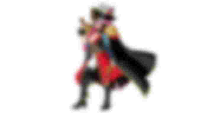 Fate/Grand Order character, Francis Drake, with pistols in her sprite form