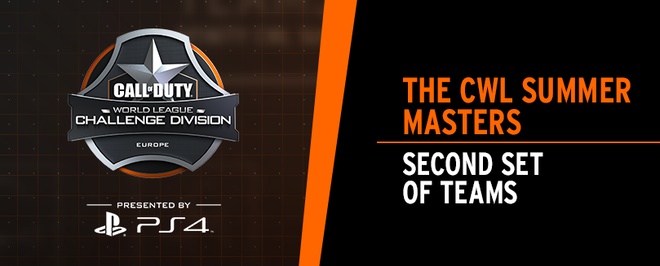 Announcing the second set of CWL Summer Masters teams