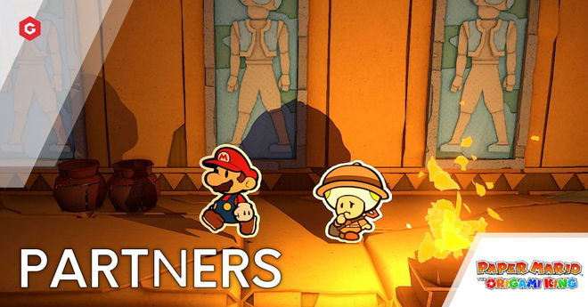 Paper Mario The Origami King: All Confirmed Partners In The New Paper Mario Game For Nintendo Switch