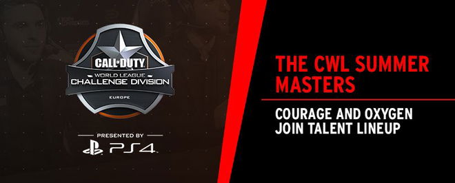 Courage and Oxygen join the CWL Summer Masters Talent Lineup
