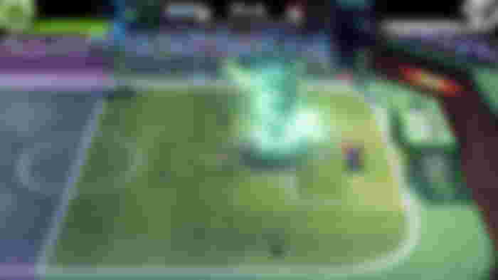 Image of a Hyper Strike move in Mario Strikers: Battle League.
