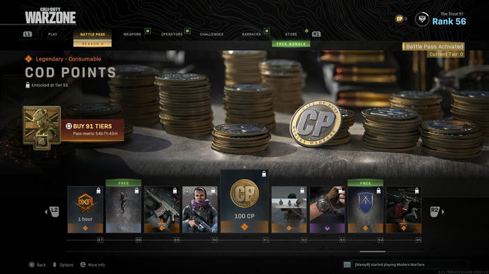 Image from Warzone Season 4 Reloaded LIVE: Update 1.23 Patch Notes, Road Map, Maps, Weapons, Warzone, Battle Pass Rewards, Operators and More