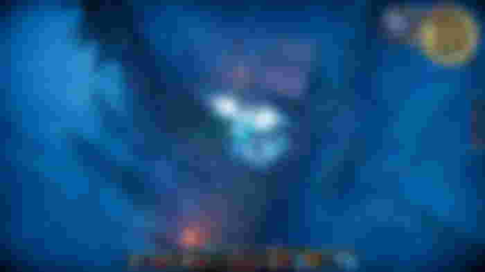 Image of a dragon flying in V Rising.