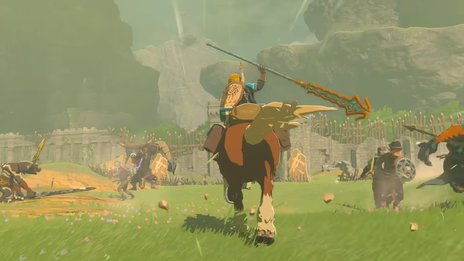 Link in Zelda Tears of the Kingdom