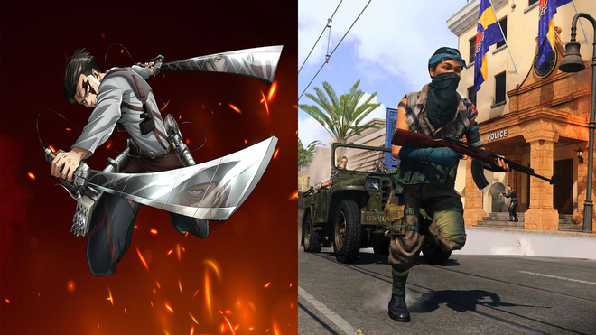 Warzone & Vanguard Players Furious With Attack on Titan Crossover