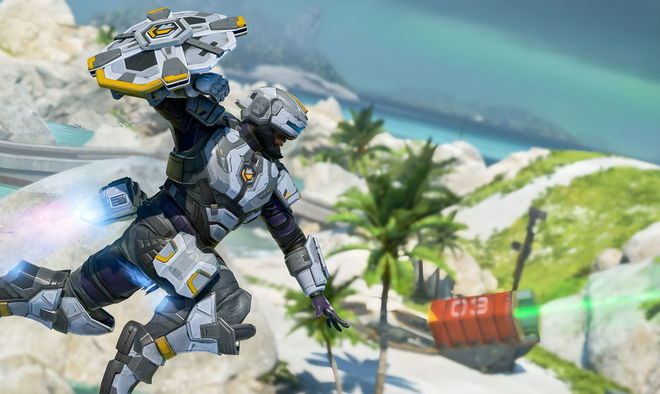 An image of Newcastle in Apex Legends.