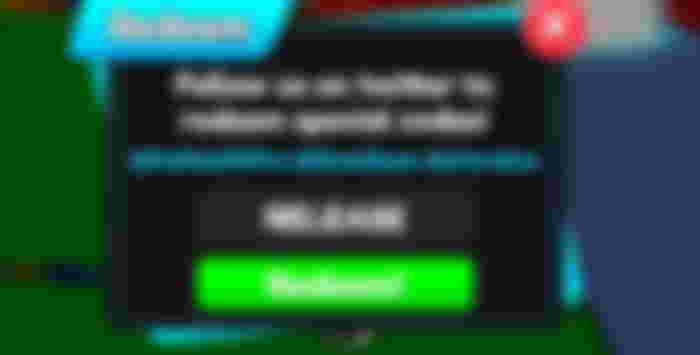 Anime Combat Simulator codes redemption screen