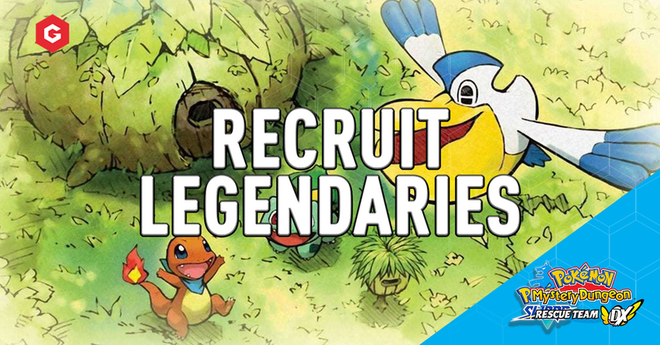 Pokemon Mystery Dungeon DX: How To Recruit Legendaries