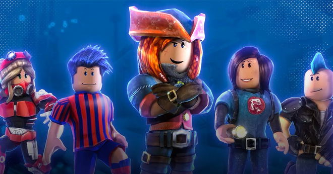 Image of a group of Roblox characters.