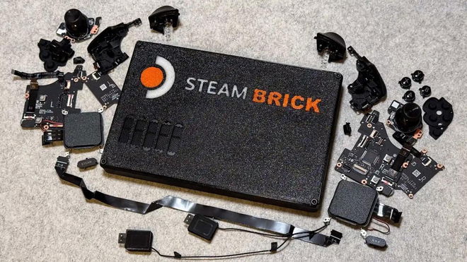 The broken Steam Deck that's now a Steam Brick