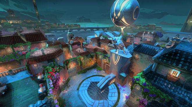 The new Pearl map in Valorant 5.0.