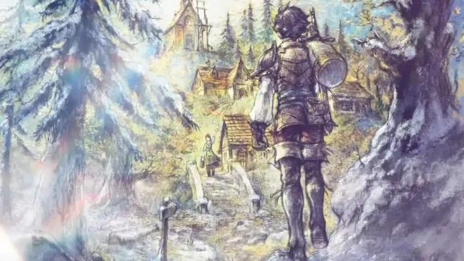 Octopath Traveler 0 promo art