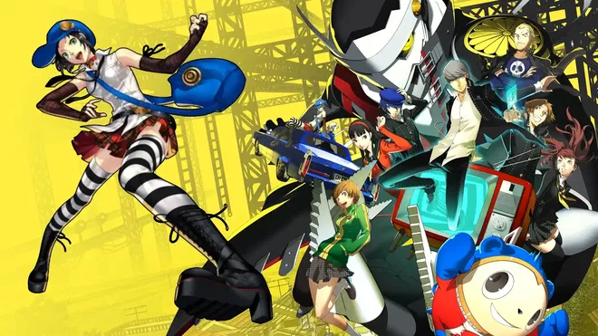 Persona 4 Golden art with Marie