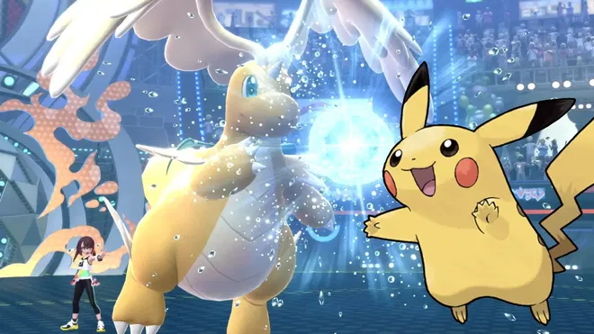 Pikachu vs Dragonite
