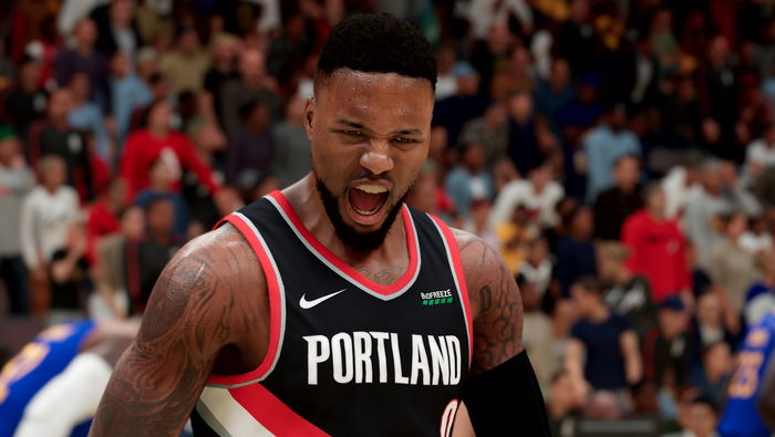 2K21's cover athlete Damian Lillard