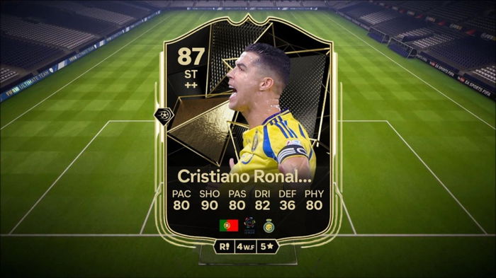 FC 25 TOTW 10 Cristiano Ronaldo Card