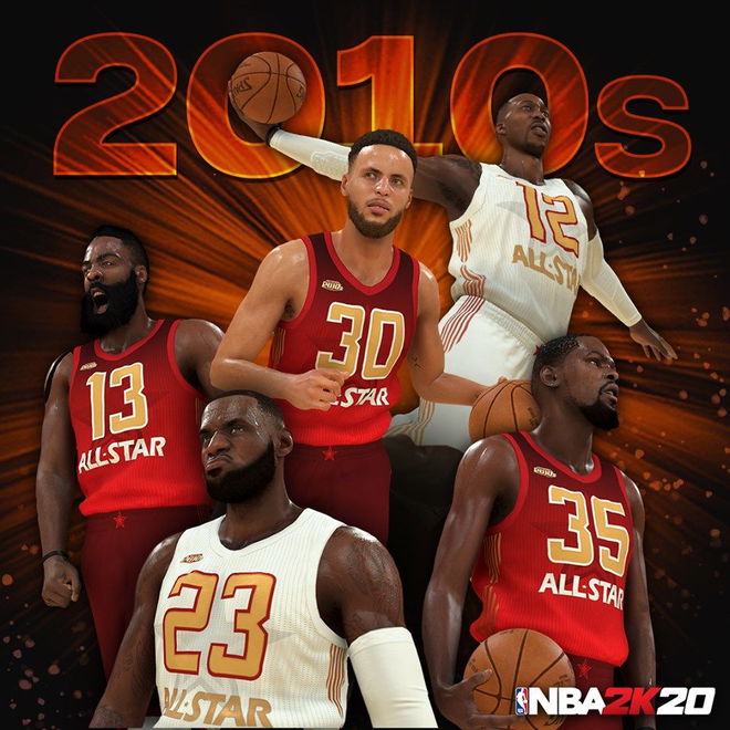 NBA 2K20: NBA Legendary Teams: NBA All-Decade Teams 2000s
& 2010s