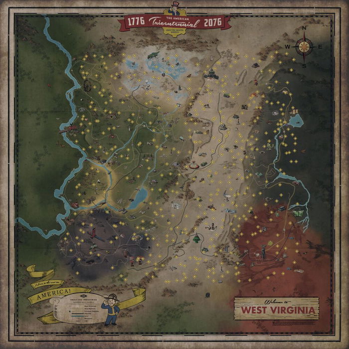 Fallout 76 Flatwood Monster Location