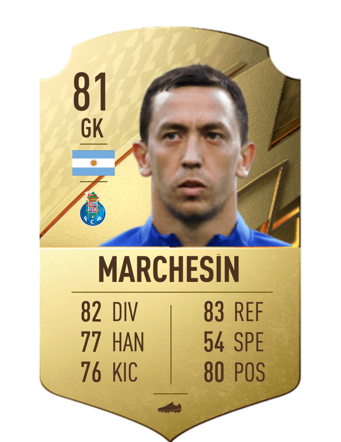 fifa 22 marchesin 81