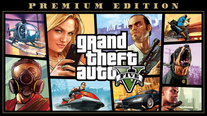 GTA V Premium Edition Key Art