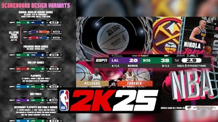 2k mods ESPN Scoreboards