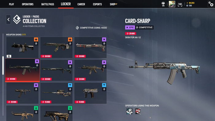 Siege Cup Weapon Bundle Ace