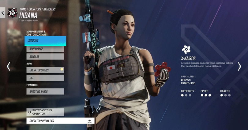 Hibana Rainbow Six Siege