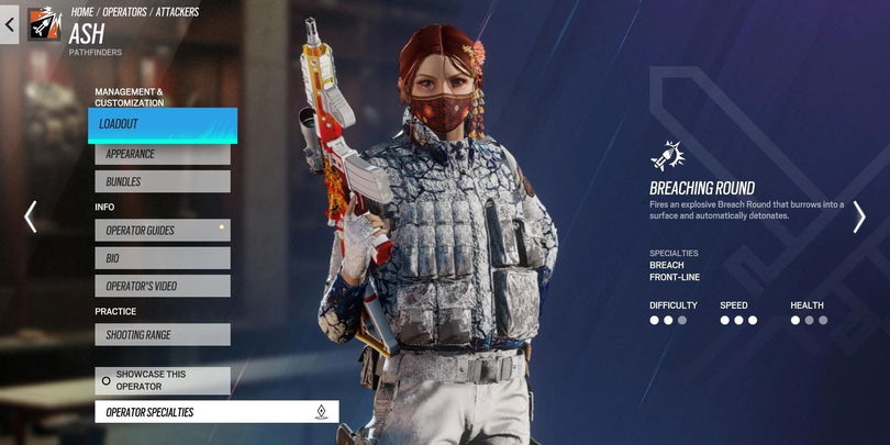 Ash Rainbow Six Siege