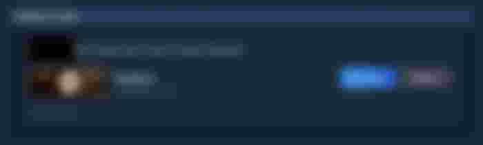 Deadlock playtest invite notification on Steam