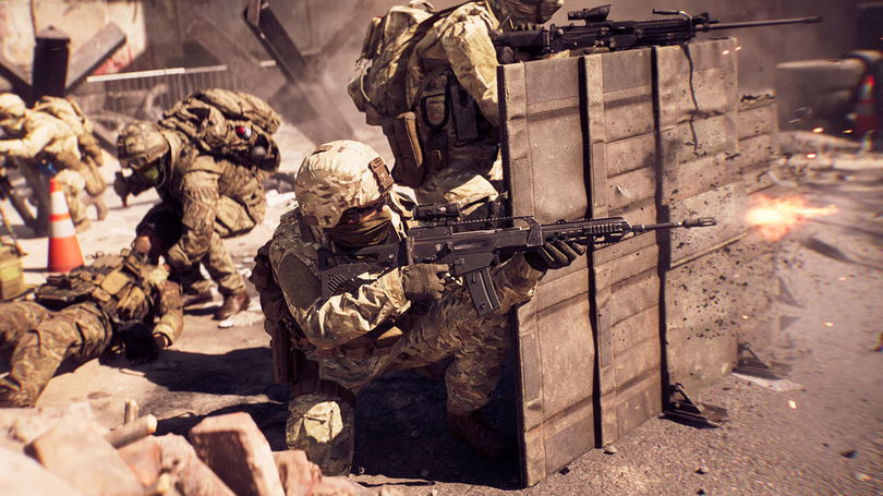 Battlefield 6 cover shooting