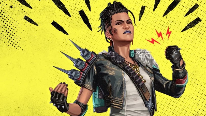 Mad Maggie from Apex Legends