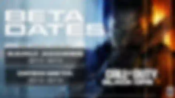 Black Ops 7 beta dates