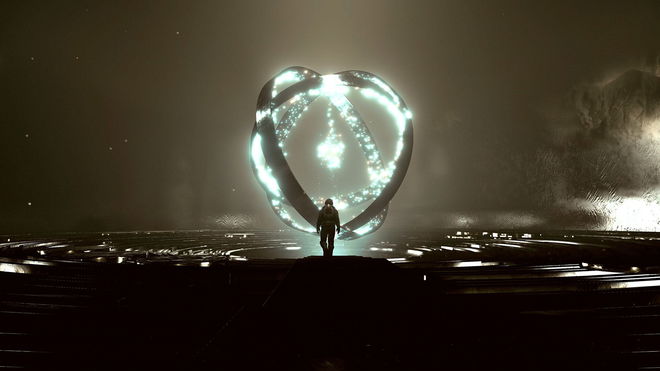 Starfield high price to pay - guy walking towards portal