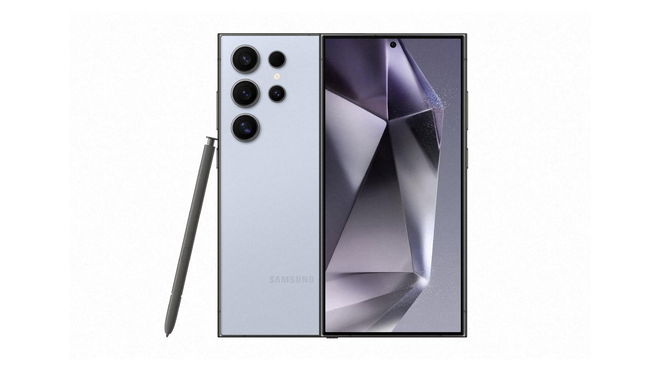 An image of the Samsung Galaxy S24 Ultra smartphone