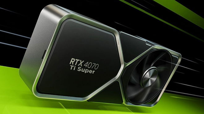 RTX 4070 Ti Super vs RTX 4070 Ti - An image of the RTX 4070 Ti Super GPU