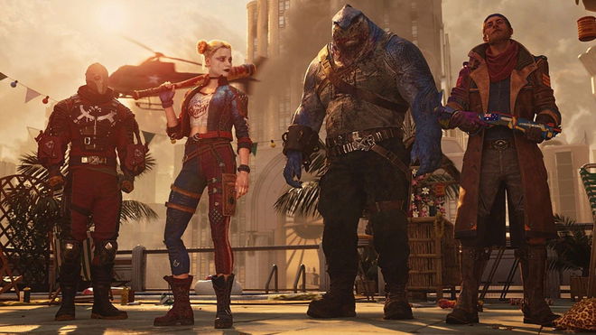 Suicide Squad Kill the Justice League characters standing 