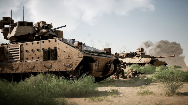 An in-game image from FPS squad
