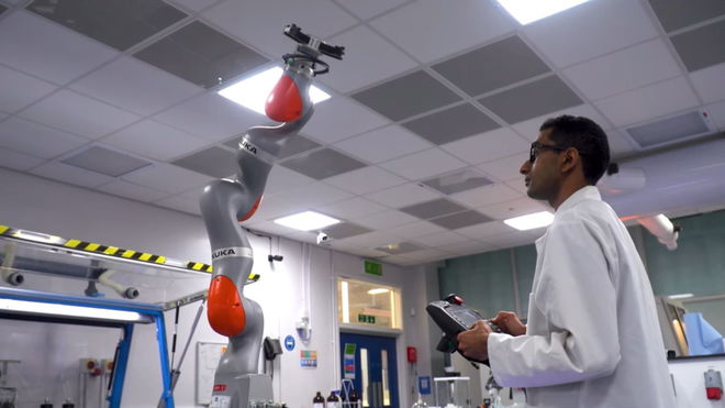 robots in chemistry