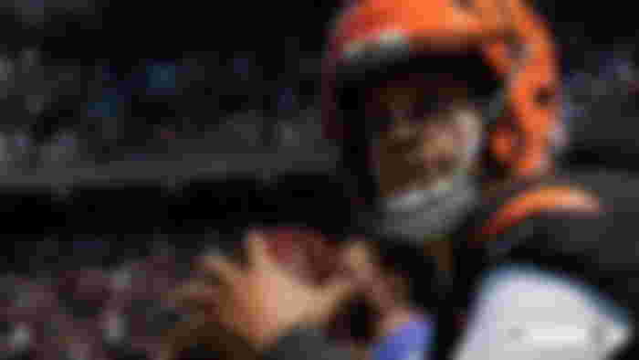 Joe Burrow close up shot - Madden 23 crashing